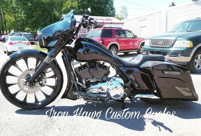 custom harley bagger for sale